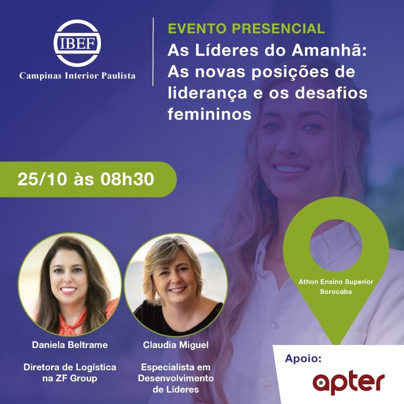 Apter e IBEF Mulher realizam o encontro: 